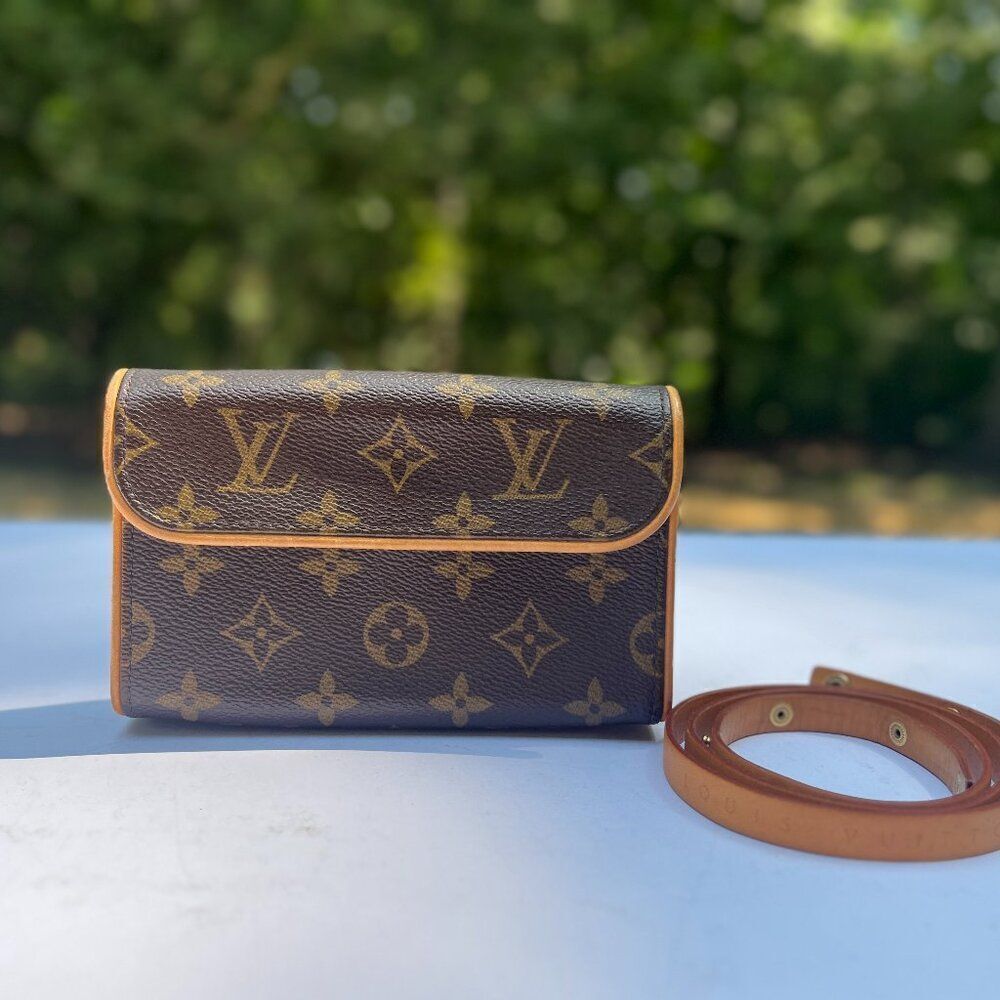 Louis Vuitton Monogram Pochette Florentine Bum XS Crossbody Belt Bag
